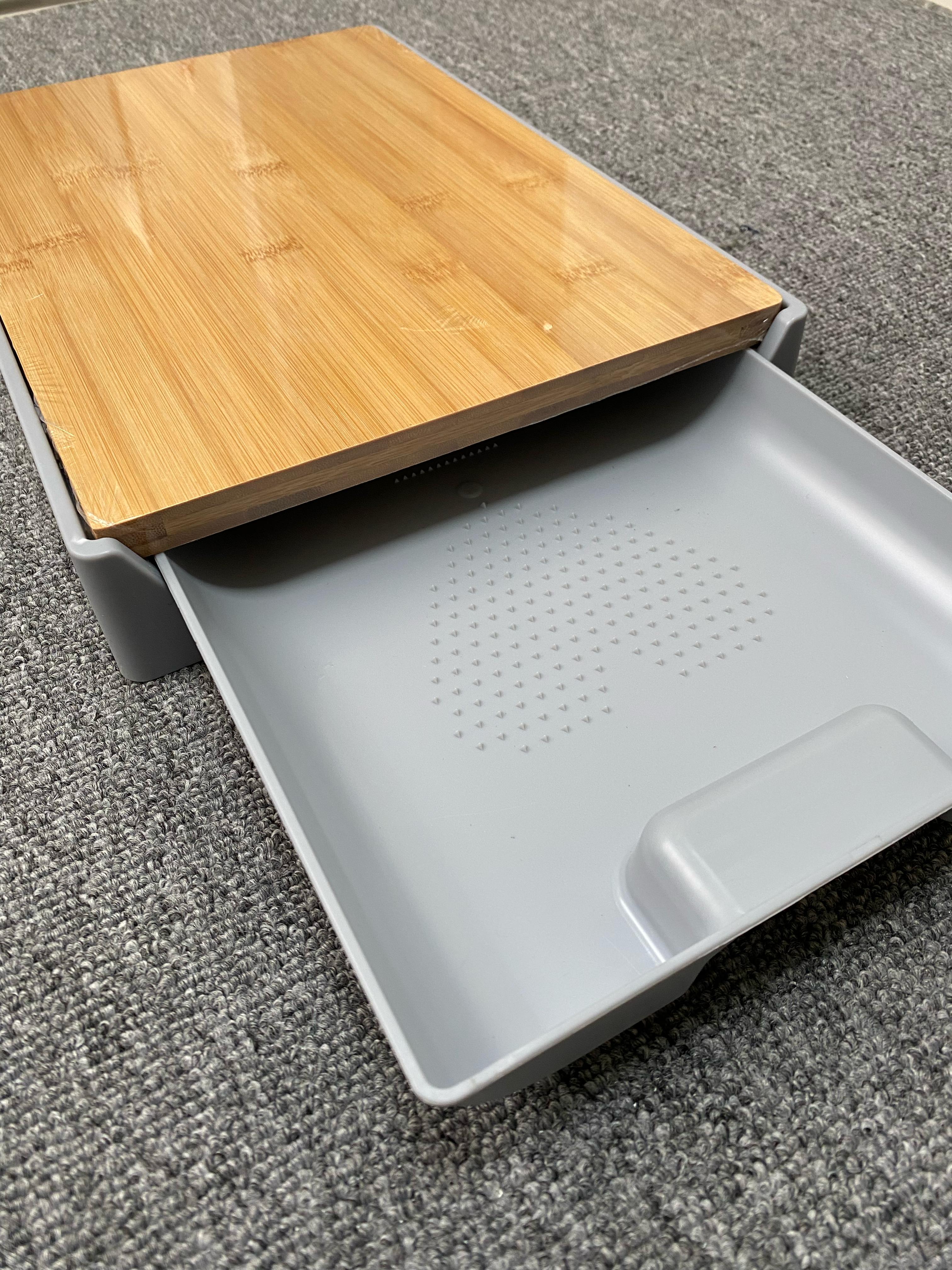 Miniatura 5 de Tabla de picar de Bambu con bandeja